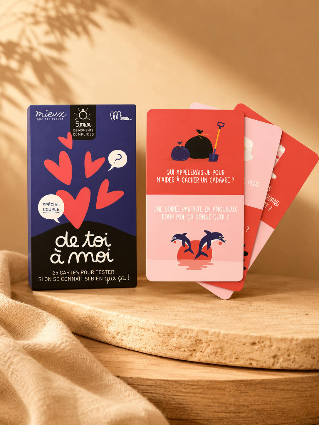Jeu de cartes couple