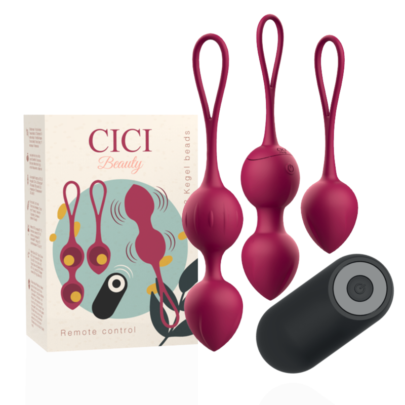 CICI 3 perles kegel vibrantes