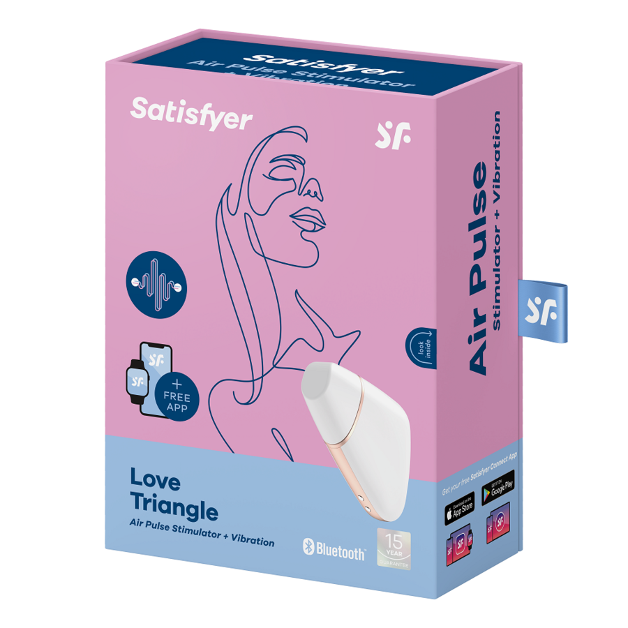 Satisfyer Love Triangle – Stimulation & vibrations connectées